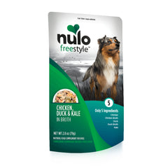 Nulo FreeStyle Meaty Toppers Chicken, Duck & Kale Dog Food Topper