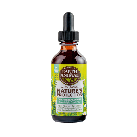 Earth Animal Nature's Protection Herbal Flea & Tick Drops | Front Image of Daily Herbal Drops
