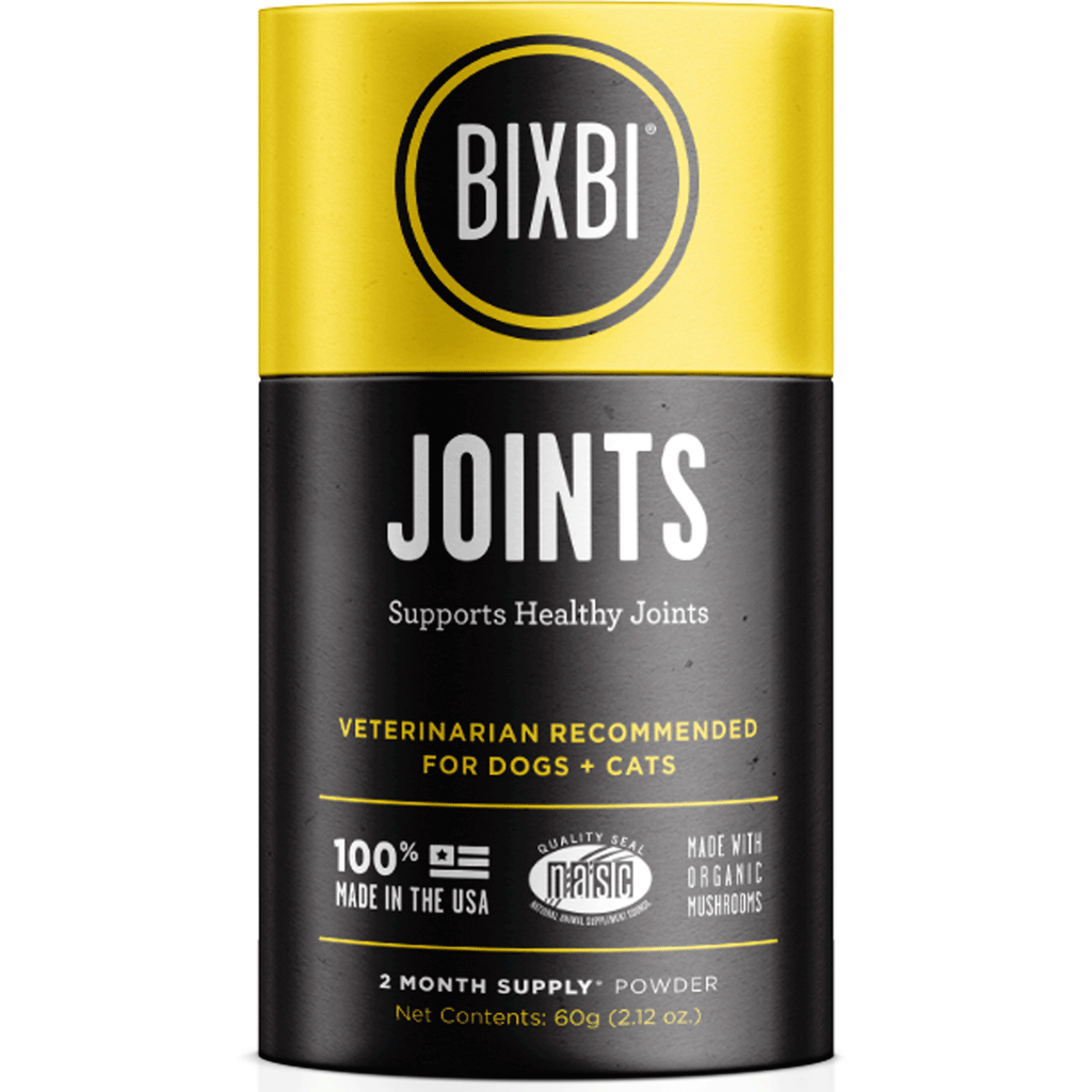 Bixbi Joints Organic Medicinal Mushrooms Dog Supplements