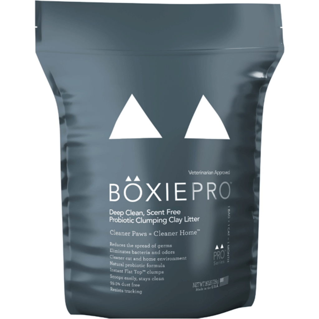 BoxiePro Deep Clean Probiotic Clay Cat Litter