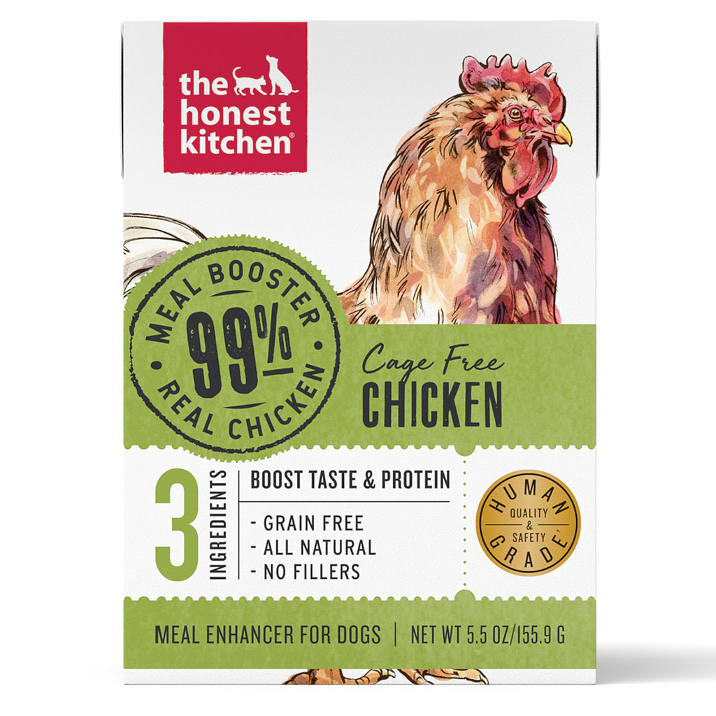 Honest Kitchen 99% Meat Booster Chicken Dog Topper