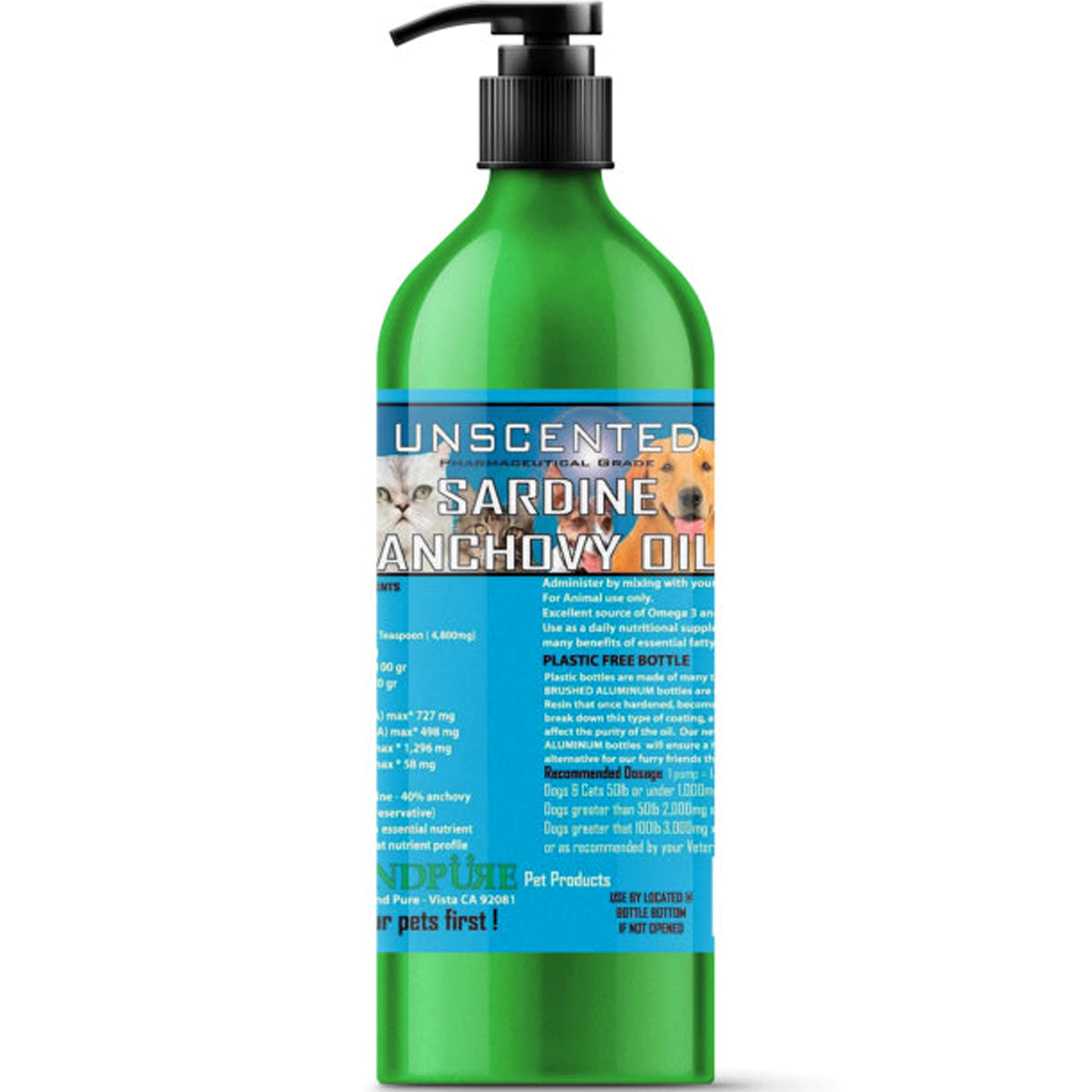 Iceland pure unscented salmon oil clearance