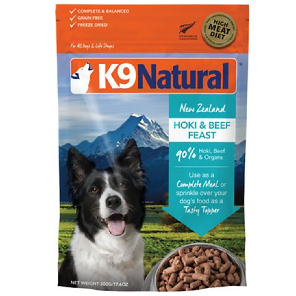 K9 Natural Freeze-Dried Beef & Hoki Feast Dog Food