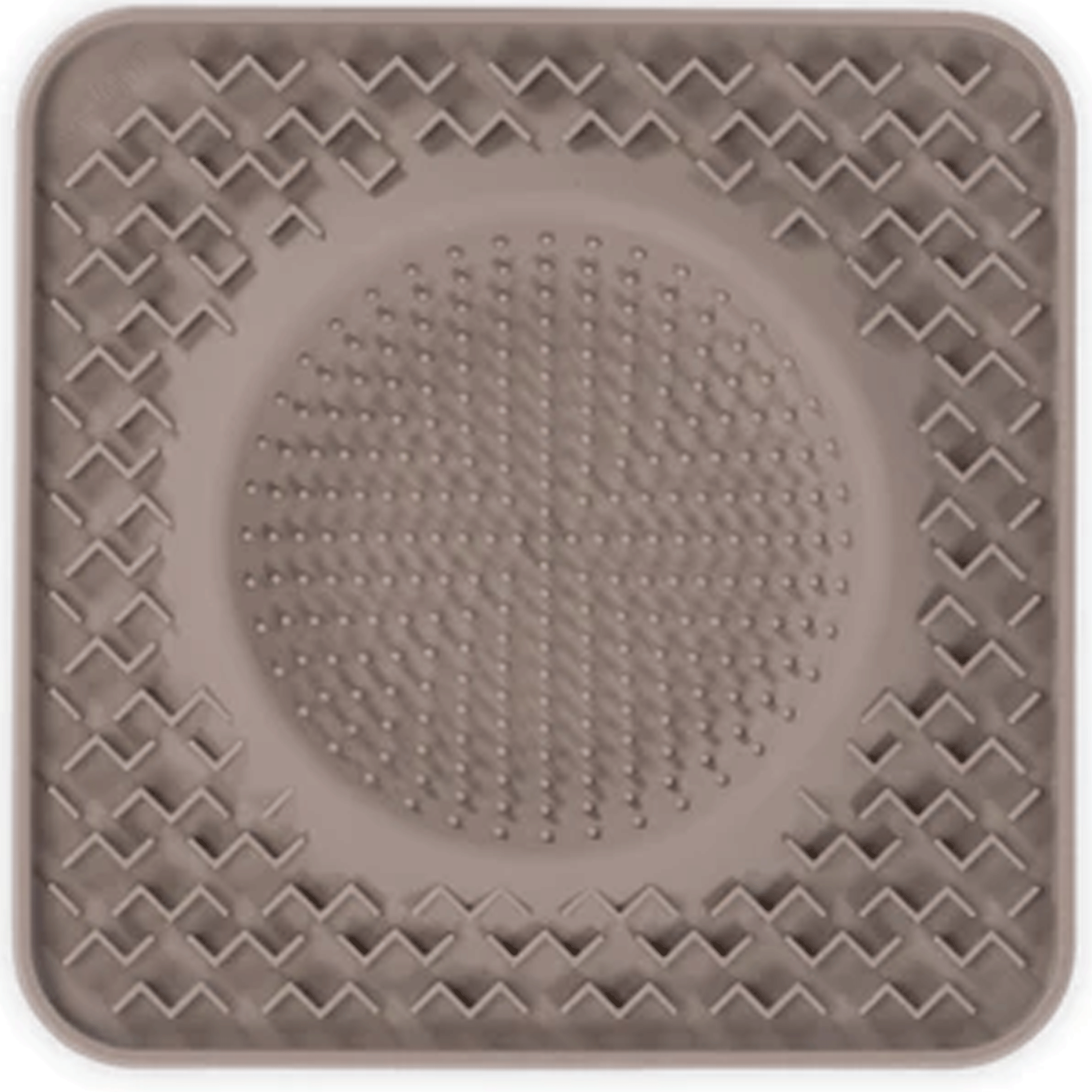 Messy Mutts Grey Interactive Lick Bowl Mat HEALTHY SPOT
