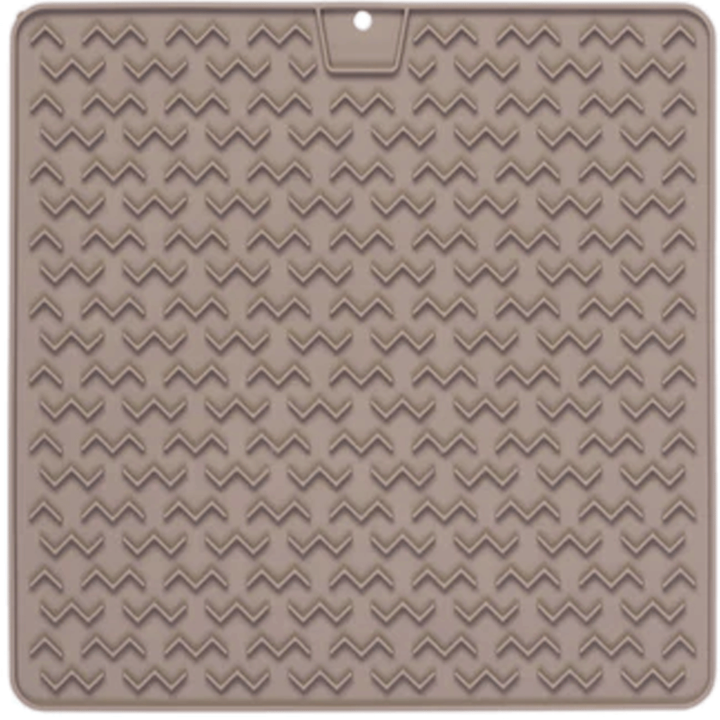 Messy Mutts Grey Licking Mat