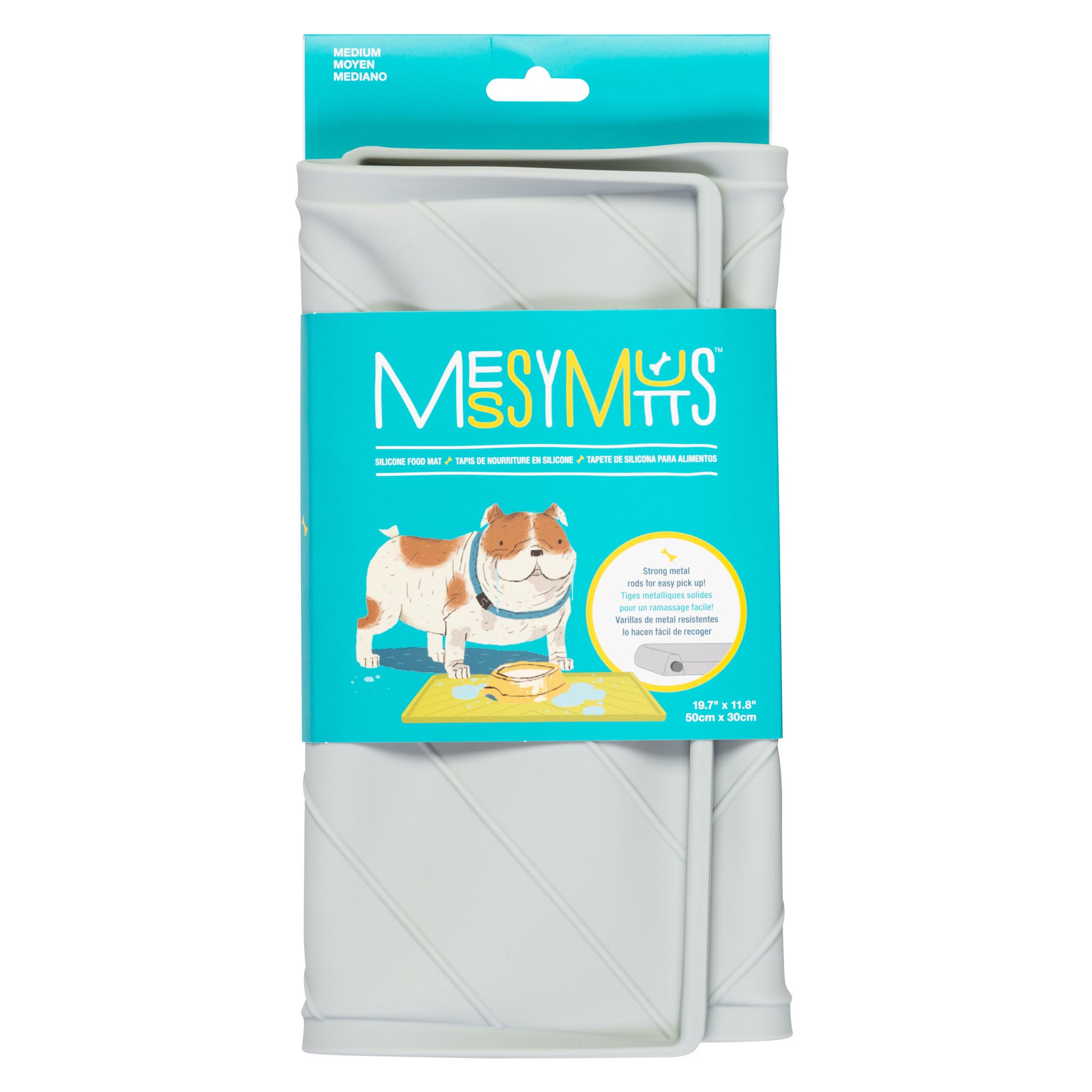 Messy Mutts - Silicone Lick Mat L - Dog Dish