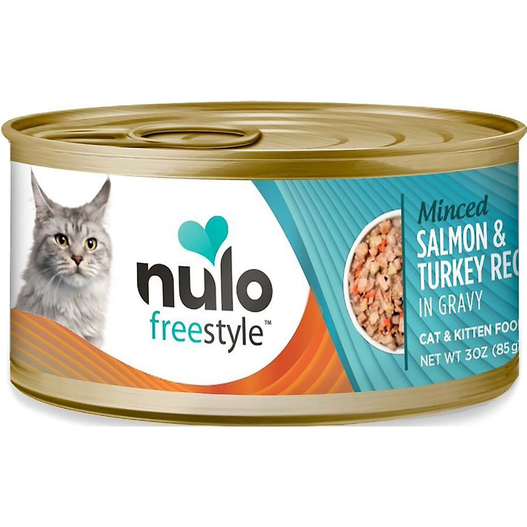 Nulo FreeStyle Minced Salmon & Turkey Wet Canned Cat Food