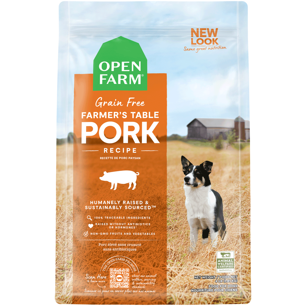 Open Farm Farmer's Market Pork & Root Vegetable Dry Dog Food