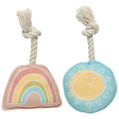 Ore Pet Rainbow & Sunshine Mini Rope Dog Toys