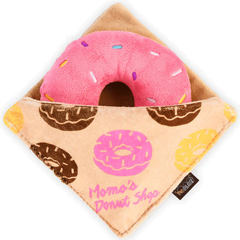 P.L.A.Y. Pink Donut Dog Toy