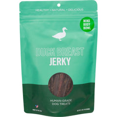 MIND BODY BOWL Smoked Duck Jerky Dog Treats - 3oz
