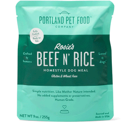 Portland Pet Food Company Beef & Rice Meal Pouch