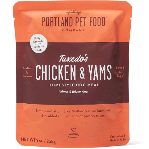 Portland Pet Food Company Chicken & Yams Meal Pouch