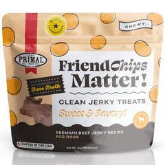 Primal FriendChips Matter Beef Dog Treats - 4 oz