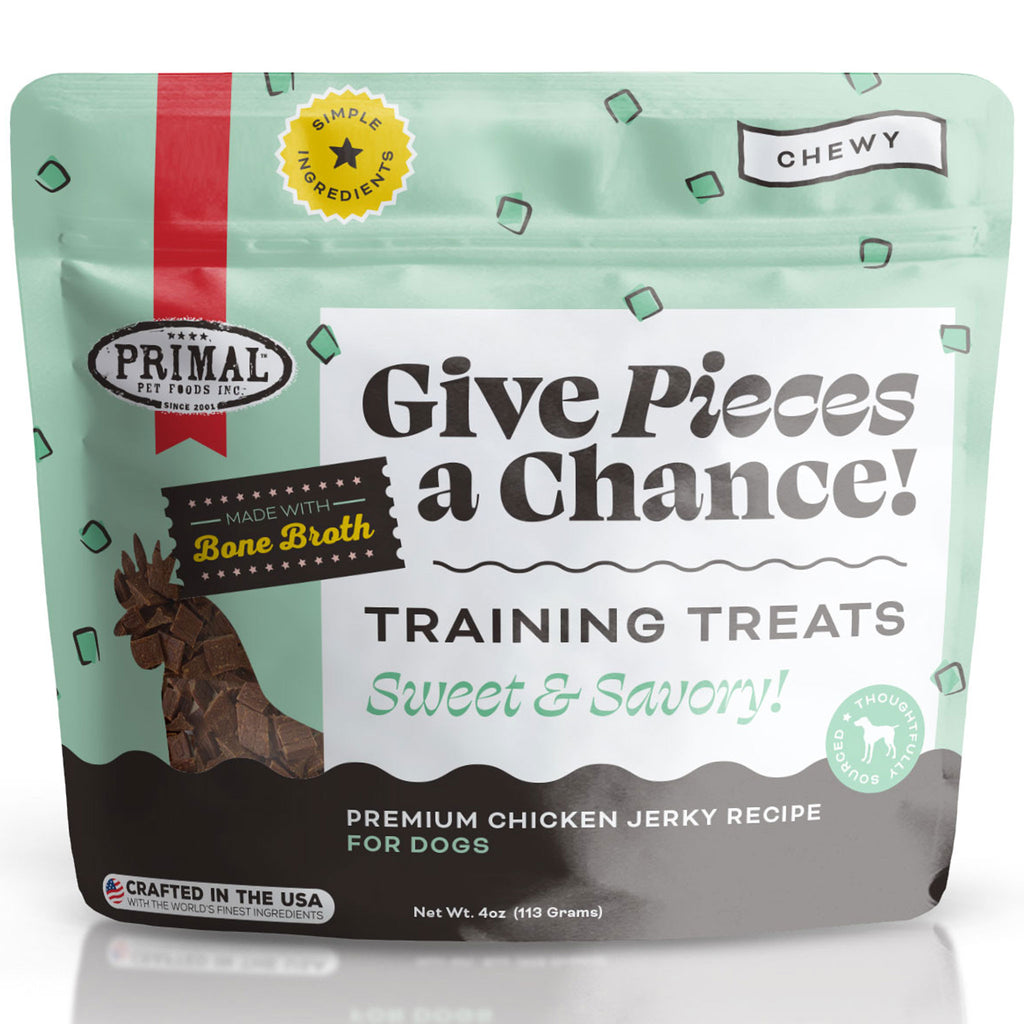 Primal Give Pieces A Chance Chicken Dog Treats - 4 oz