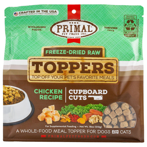 Primal | Cupboard Cuts Chicken Dog Food Topper - 18oz | Main Image