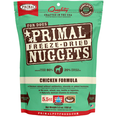 Primal Freeze-Dried Chicken Formula Dog Food