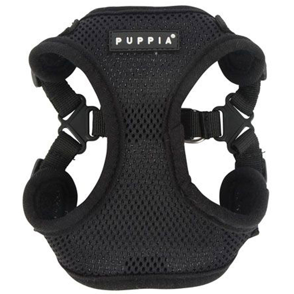 Puppia Black Soft Step-In Harness C