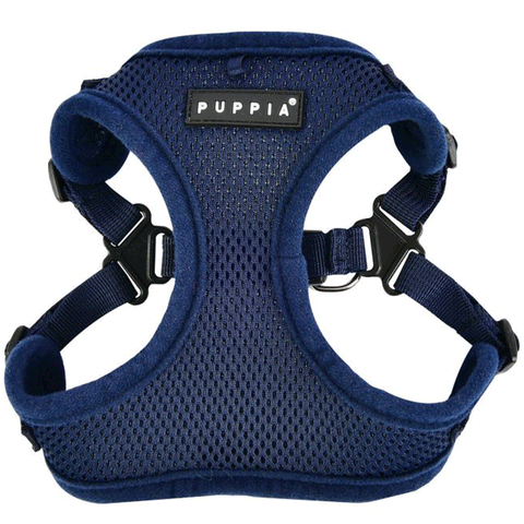 Puppia Navy Soft Step-In Harness C