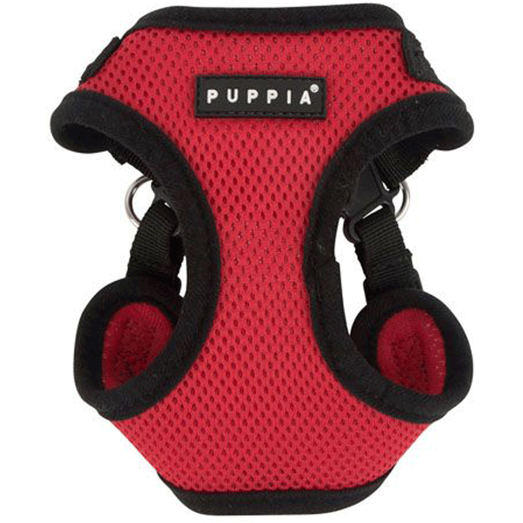 Puppia Red Soft Step-In Harness C
