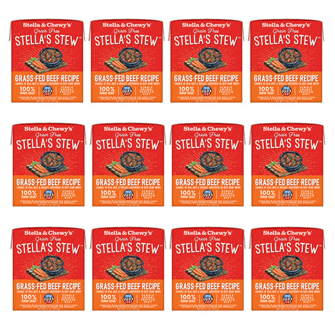 Stella & Chewy's Grass-Fed Beef Recipe Dog Stew 11oz 12-Pack