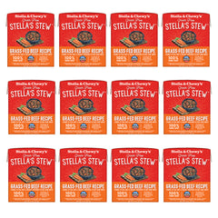 Stella & Chewy's Grass-Fed Beef Recipe Dog Stew 11oz 12-Pack
