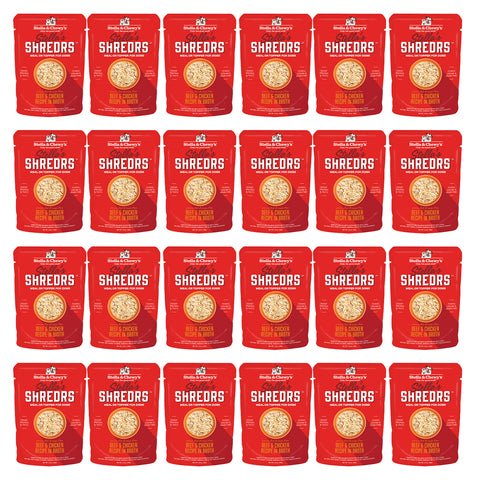 Stella & Chewy's Shredrs Beef & Chicken Dog Food 24-Pack