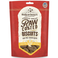 Stella & Chewy's Chicken Raw Coated Biscuits Dog Treats - 9oz