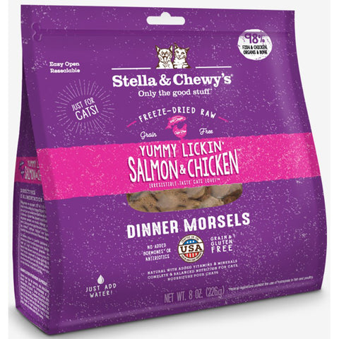 Stella & Chewy's Salmon & Chicken Dinner Morsels Cat Food - 8oz