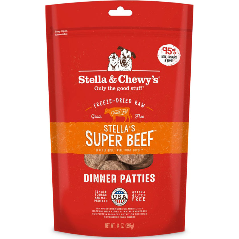 Stella & Chewy's Beef FreezeDried Dinner Patties HEALTHY SPOT