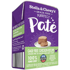 Stella & Chewy's Purrfect Pate Cage-Free Chicken Recipe Wet Cat Food - 5.5oz