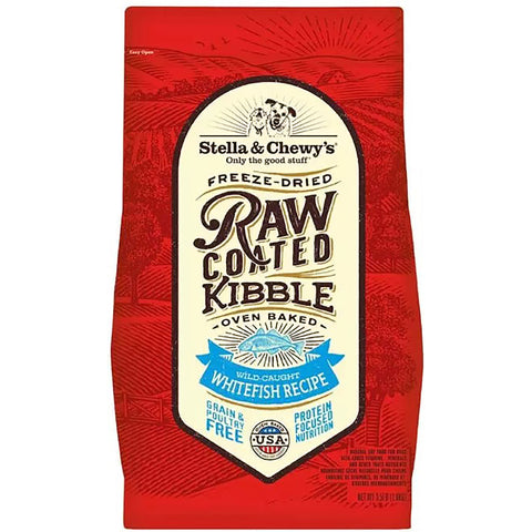Stella & Chewy's Raw Coated Wild-Caught Whitefish Dog Kibble