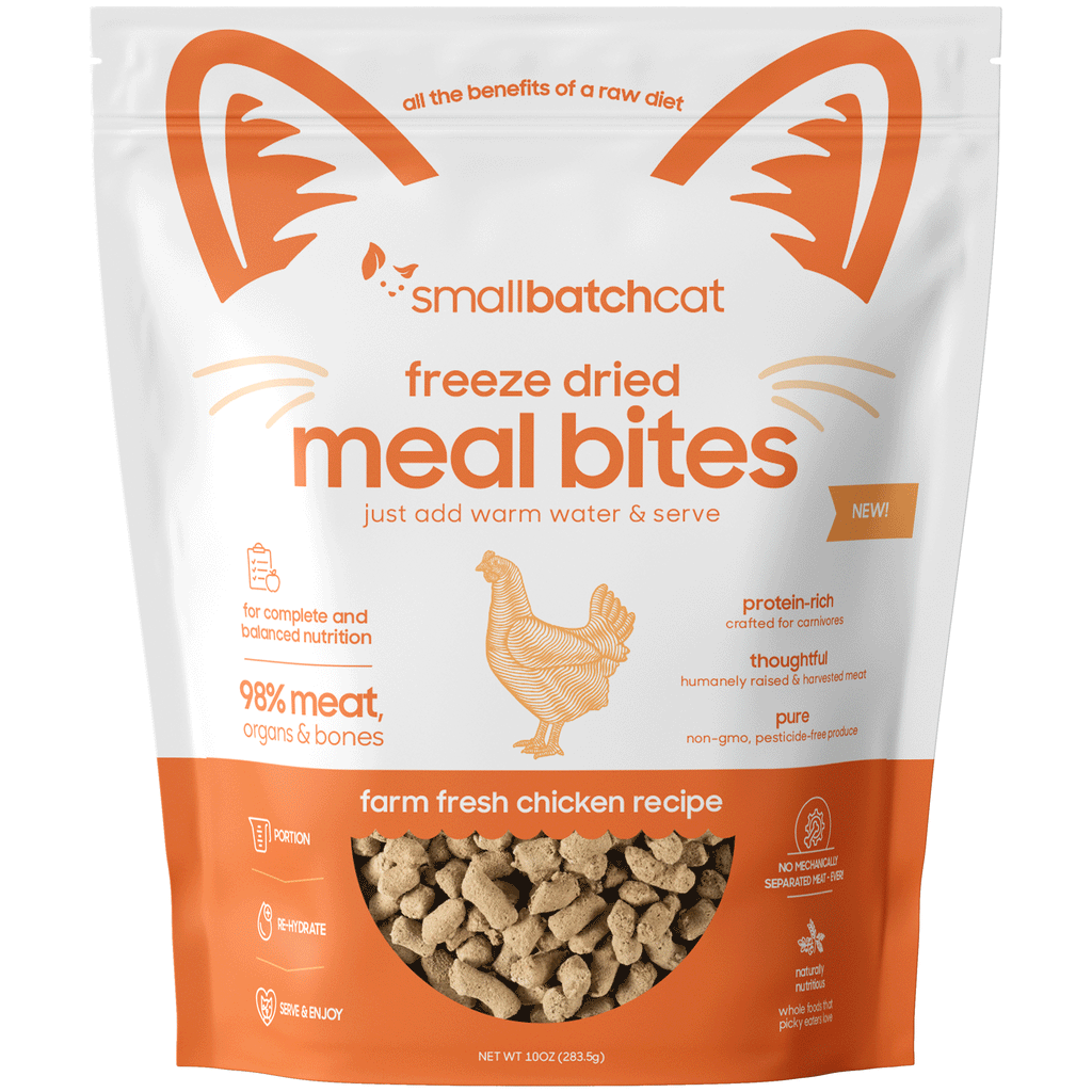 Small batch deals frozen cat food