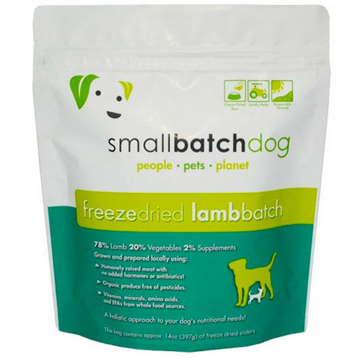 Small batch shop dog food