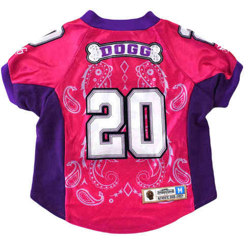 Snoop Doggie Doggs Deluxe Pet Jersey Boss Lady Small