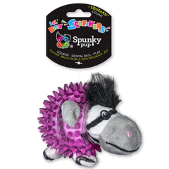 Spunky Pup Lil Bitty Squeakers Zebra