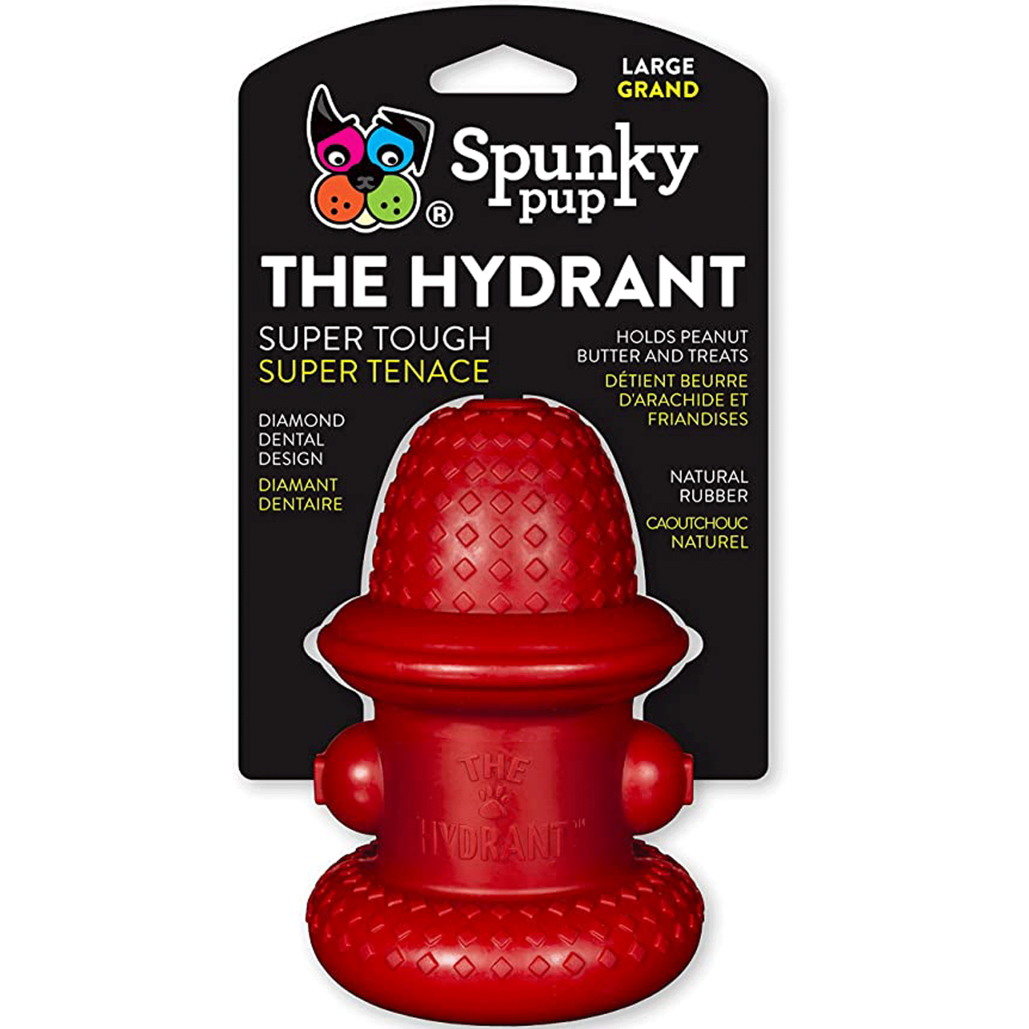 Spunky pup deals dog toys