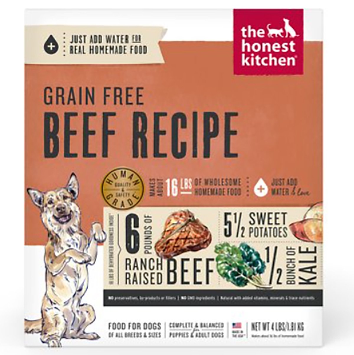 Safest grain online free dog food