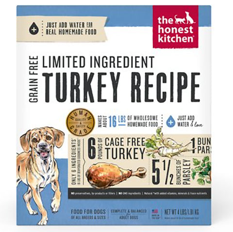 The Honest Kitchen Limited Ingredient Turkey Dog Food