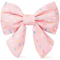 The Foggy Dog | Sprinkles Pink Dog Lady Bow | Front Image