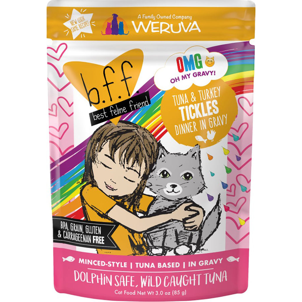 Weruva BFF Pouch Tickles Cat Food - 3oz