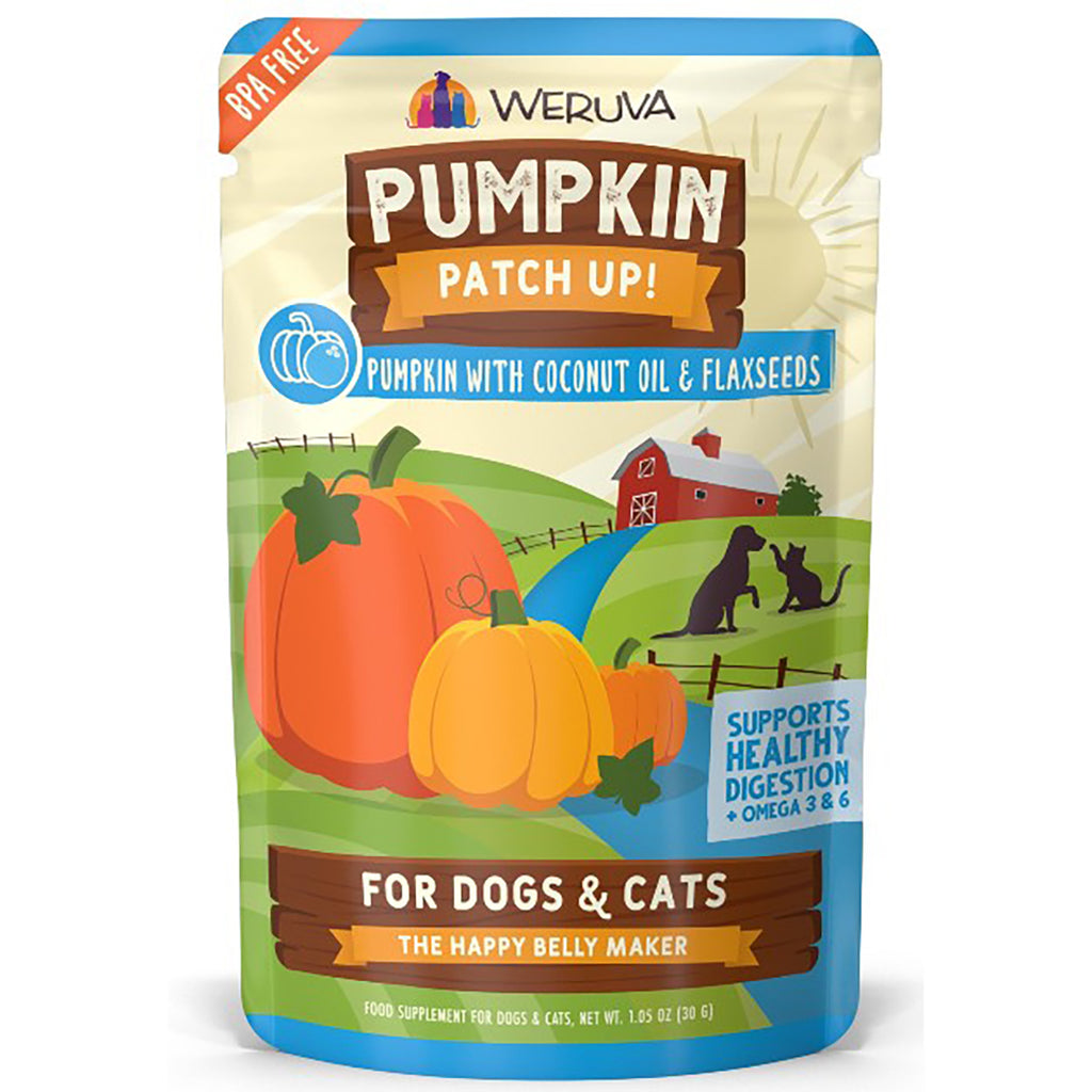 Weruva Pumpkin Patch Up! Coconut and Flaxseeds Dog & Cat Food Supplements