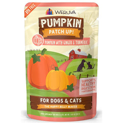 Weruva Pumpkin Patch Up! Ginger and Turmeric Dog & Cat Food Supplements