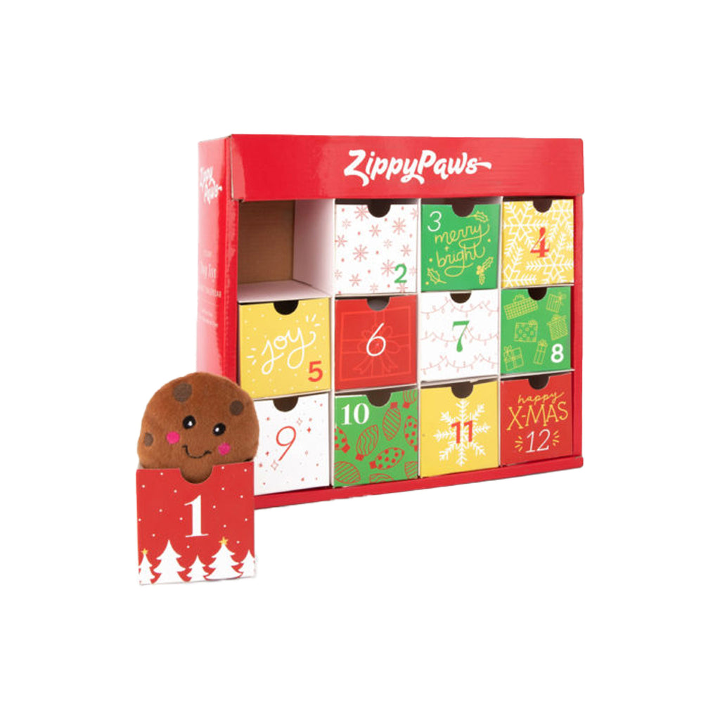 Zippy Paws Advent Calendar Dog Toy HEALTHY SPOT