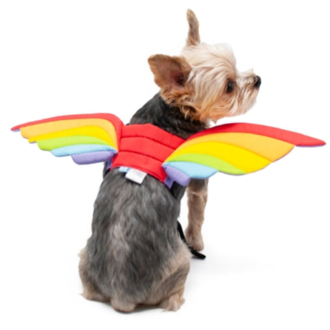 Dogo Pet Fashions Rainbow Wings Dog Costume