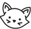 Cartoon cat